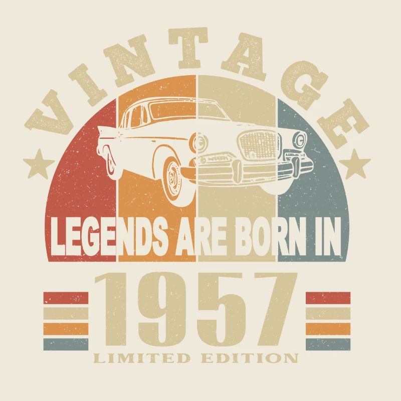 Vintage 1957 Legend Born