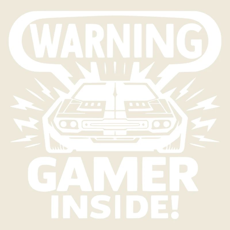 Warnung Gamer Inside