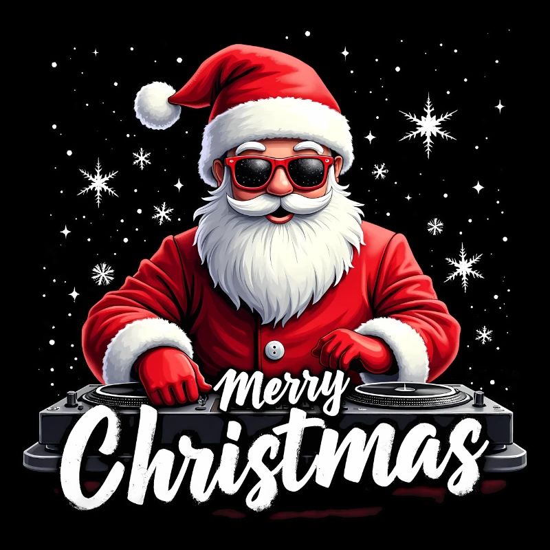 Père Noël DJ - Weihnachtsmann