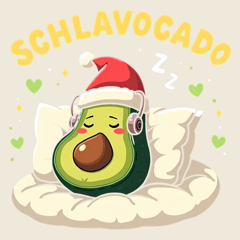 Schlavocado Official Pajamas Christmas