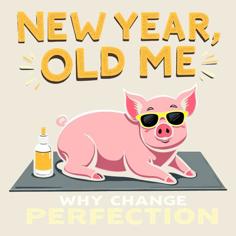 Sarkastischer Witz - Neujahr