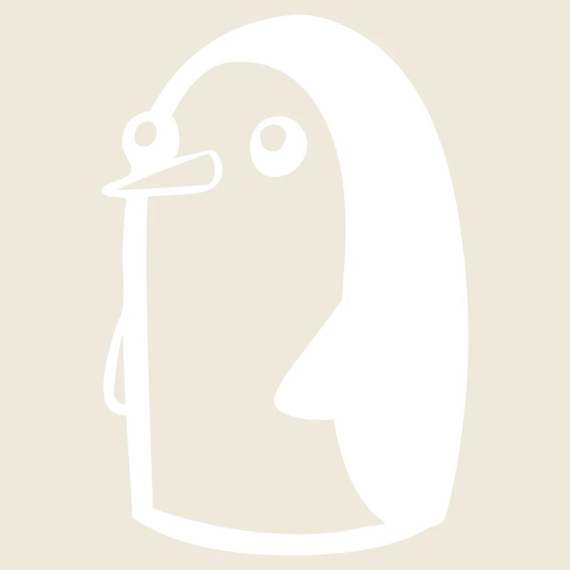 Caricature de pingouin