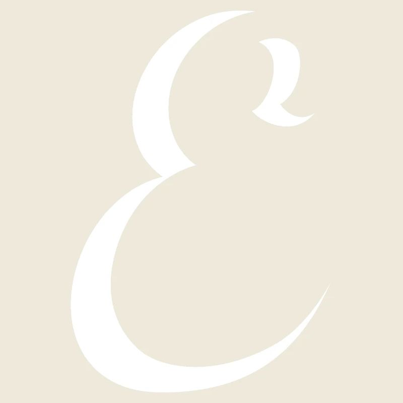 Letter E, name, the letter E