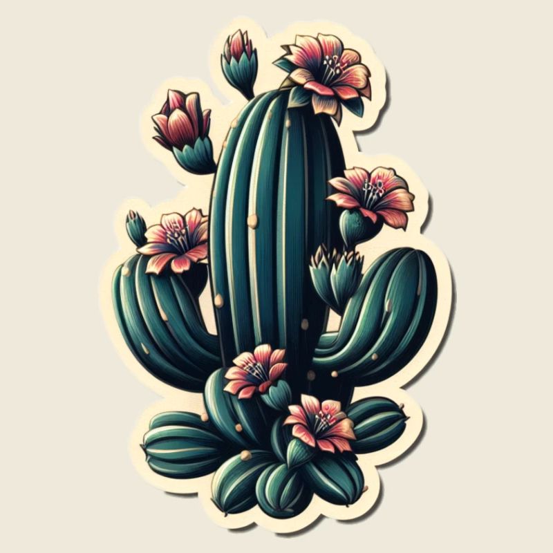 Old school cactus