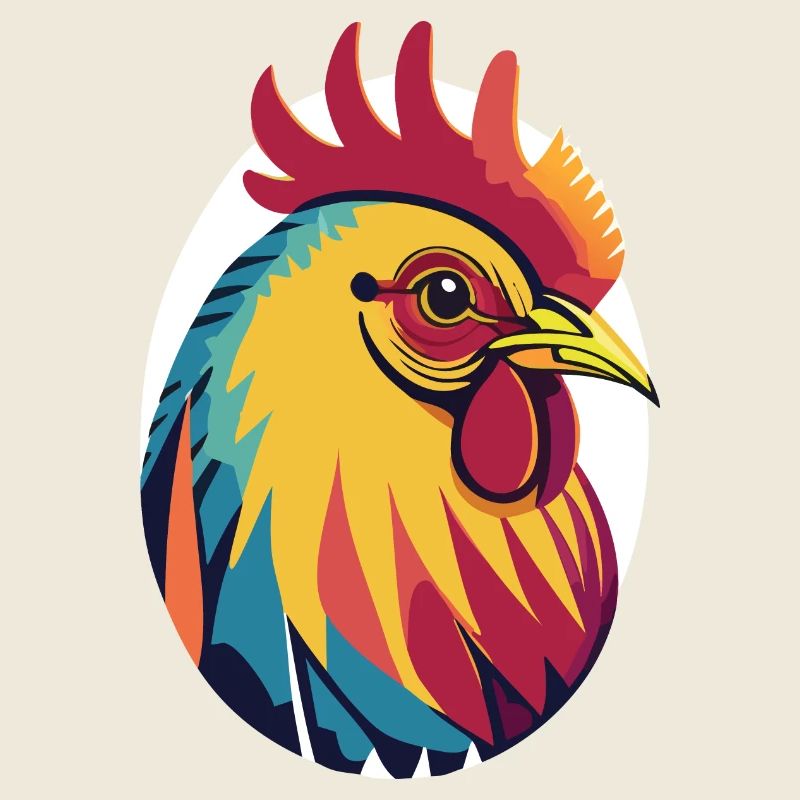 Rooster - Hen - Nature - Ecology
