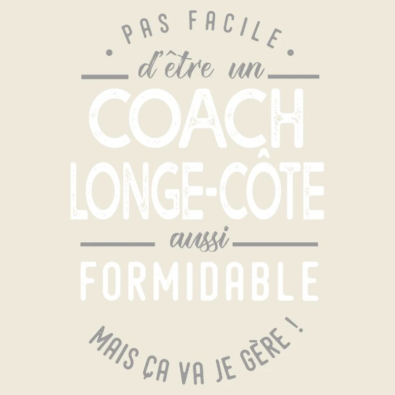 coach Longe côte formidable cadeau marche dans eau