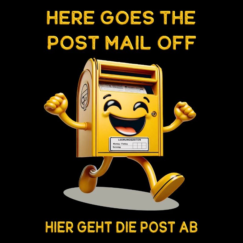 Voici le courrier postal. C’est là que va le courrier