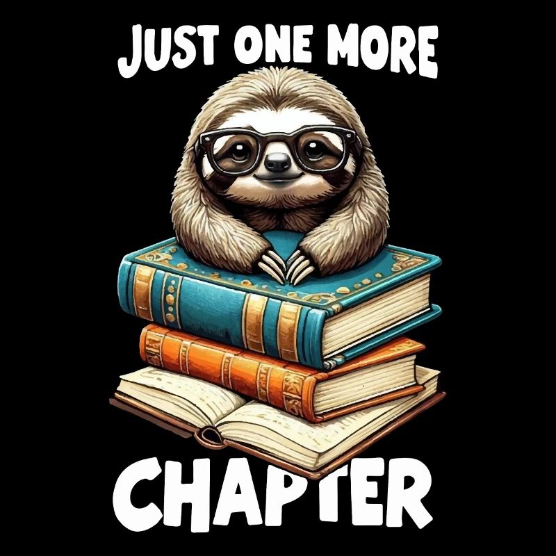 Nur noch ein Kapitel - Bücherwurm Faultier liest