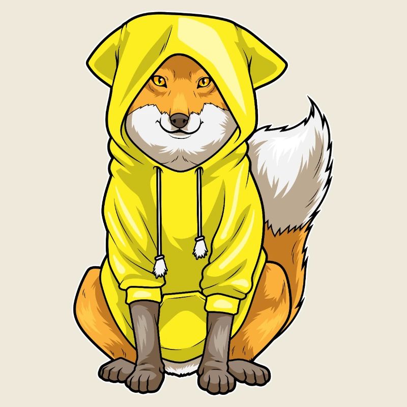 Fox Pullover Hoodie