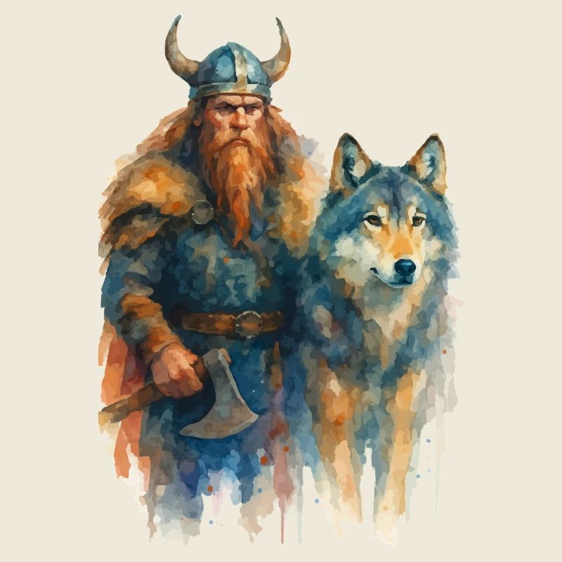 wikinger wolf