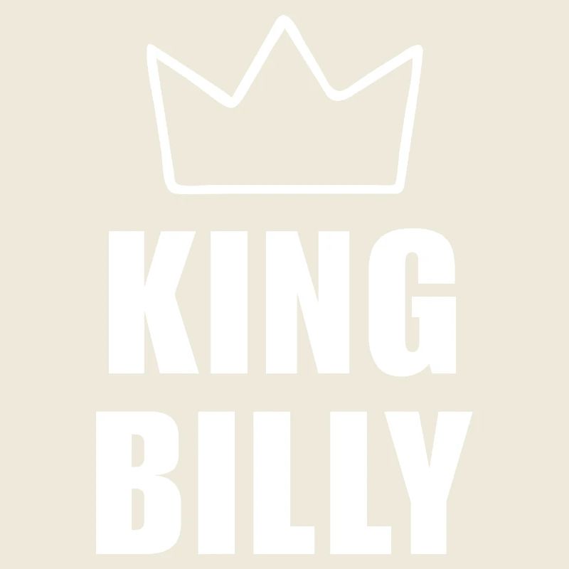 King Billy Crown Shirt – Name beginnt mit B