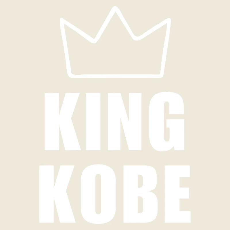 Kobe Name mit Buchstabe K - King Crown Hemd