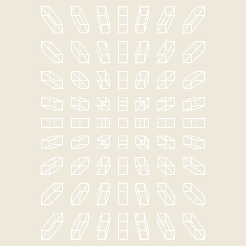Hypno Balken: Pixel, Illusion & Retro