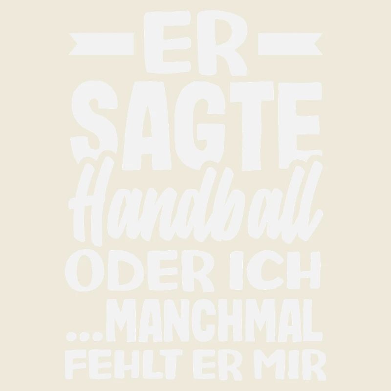 Handball oder ich – manchmal fehlt er