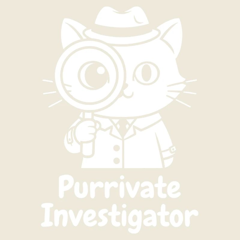 Purrivate Ermittler Katzchen