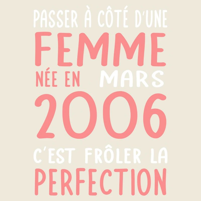 Anniversaire 20 ans - Née en Mars 2006