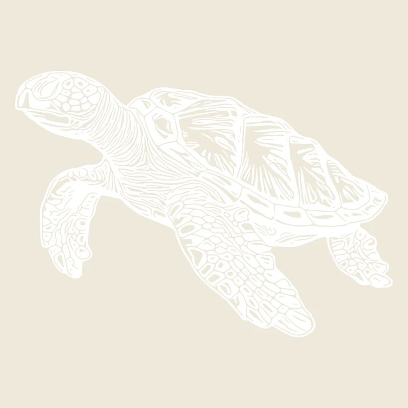 Tortues nageuses élégantes pour les plongeurs