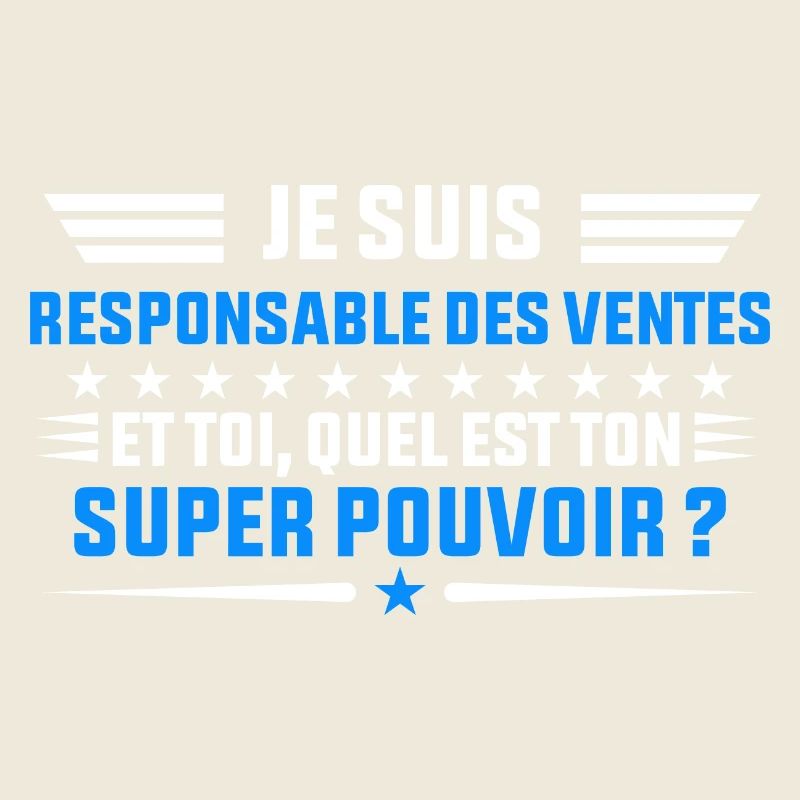 Je Suis Responsable des ventes idée cadeau homme s
