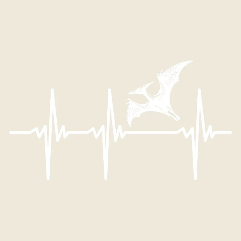 Heartbeat Dinosaur Pterosaur Dino Pteranodon