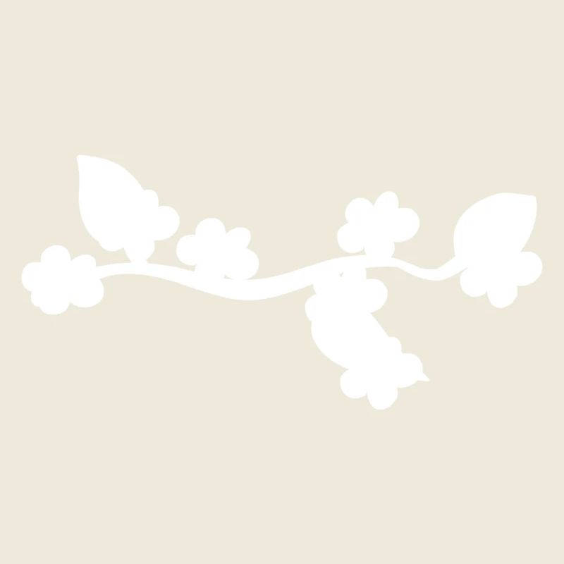 Flower Leaf Line Nature Branch Shape