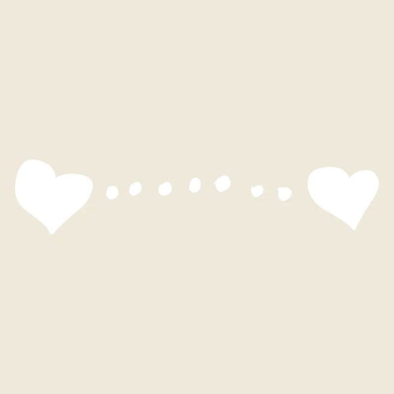 Deux coeurs coeur amour cercle forme
