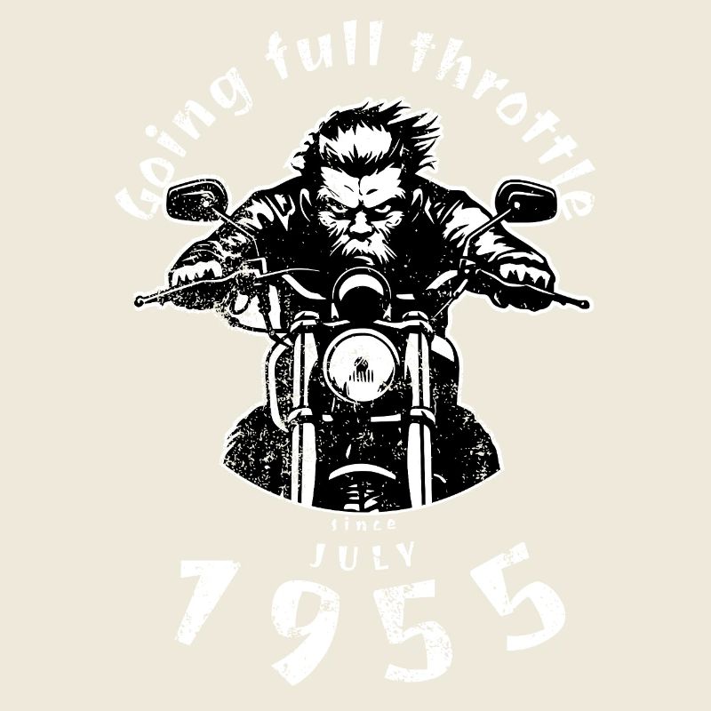 70. Geburtstag Going full throttle since 07/1955