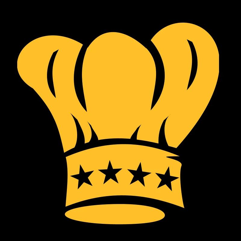 Star Chef - Cuisinier - cuire - chapeau de chef