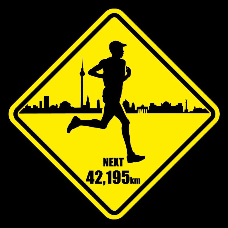 Marathon Road Sign Berlin