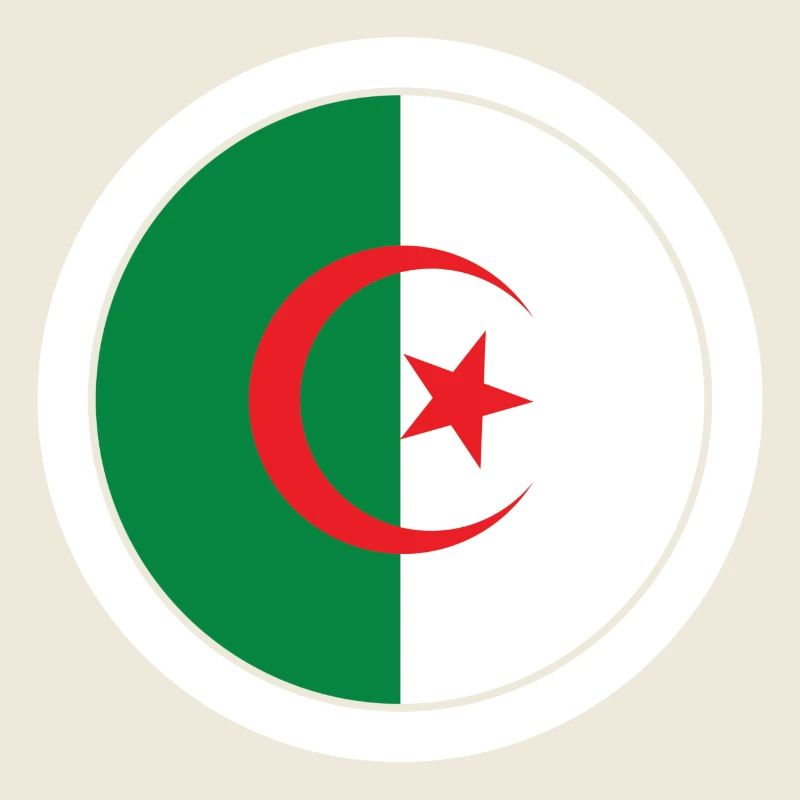 Algerie drapeau pays