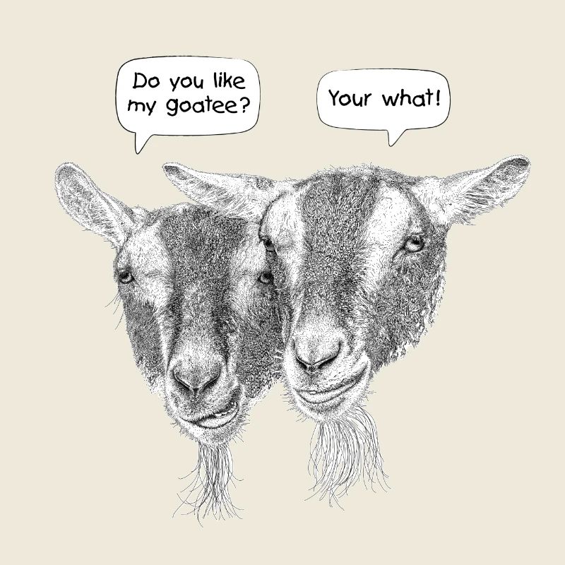Funny Goatee Beard