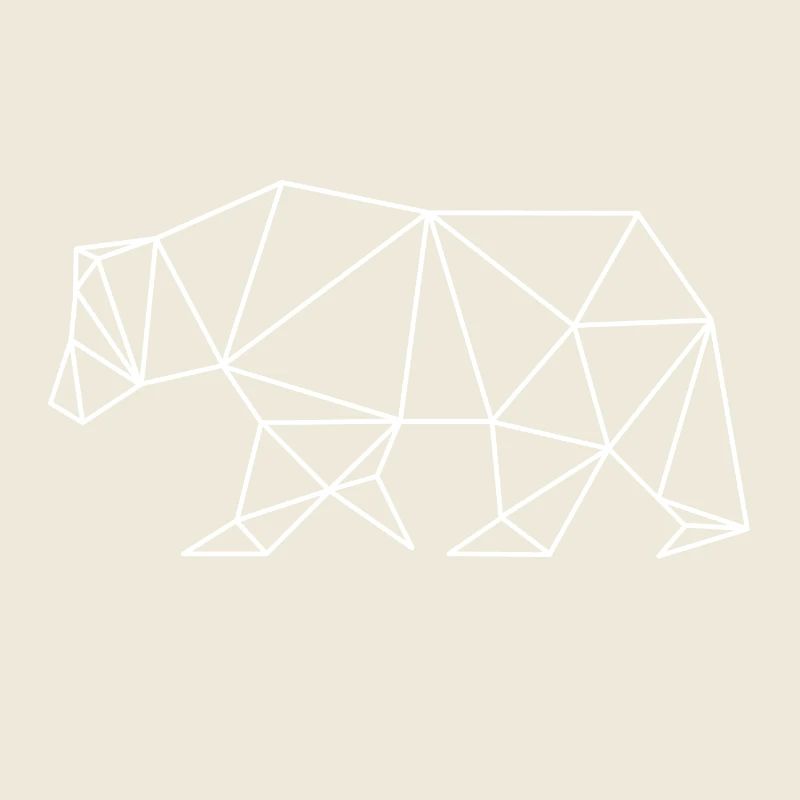 Bär Geometrie Kunst