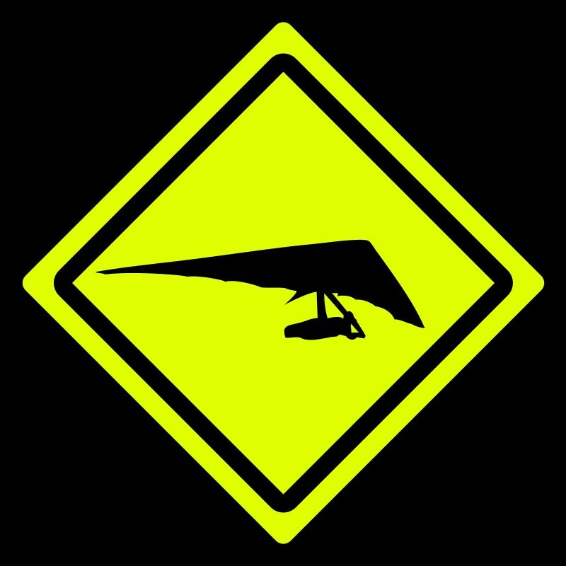 hang glider roadsign