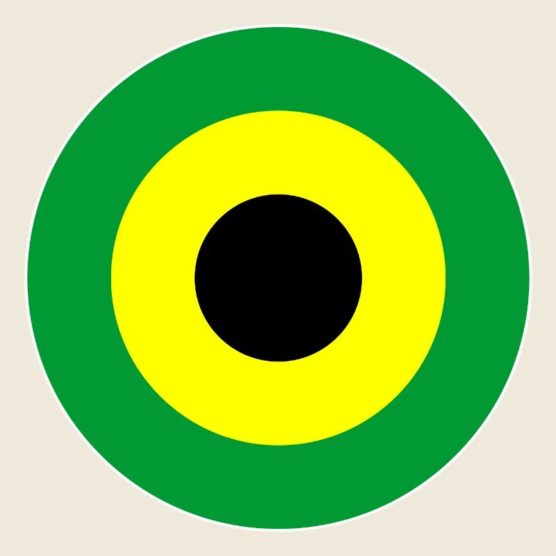 Jamaika Jamaica Reggae & Ska Mod Target