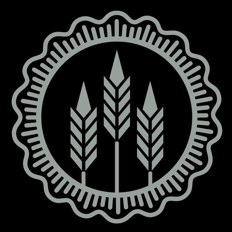 Weizen-Sigel / wheat medaillon (1c)