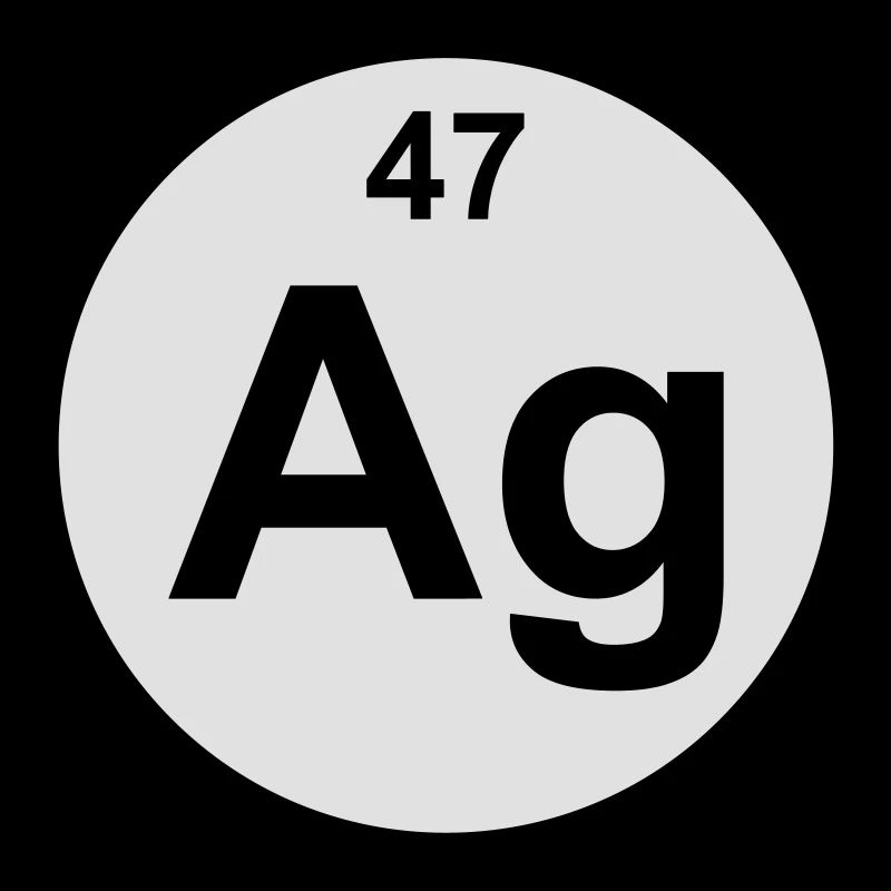 Element 47 - ag (argentum) - Minimal-color