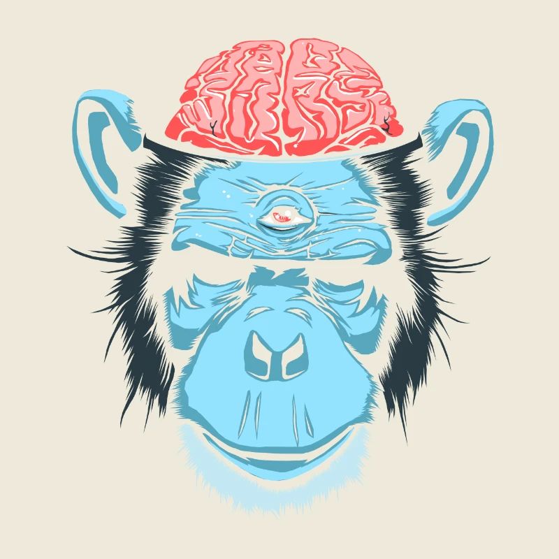 Gehirn Chimp
