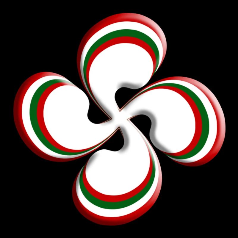 Croix Basque Lauburu 2