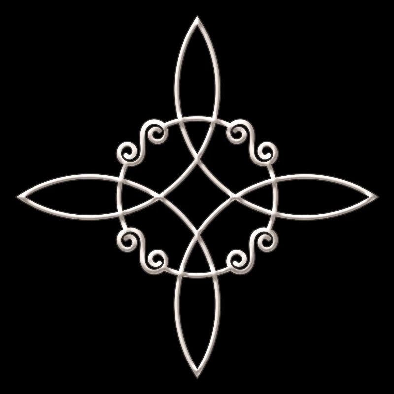 Witch`s Knot, Power of 4 elements - Binding Rune