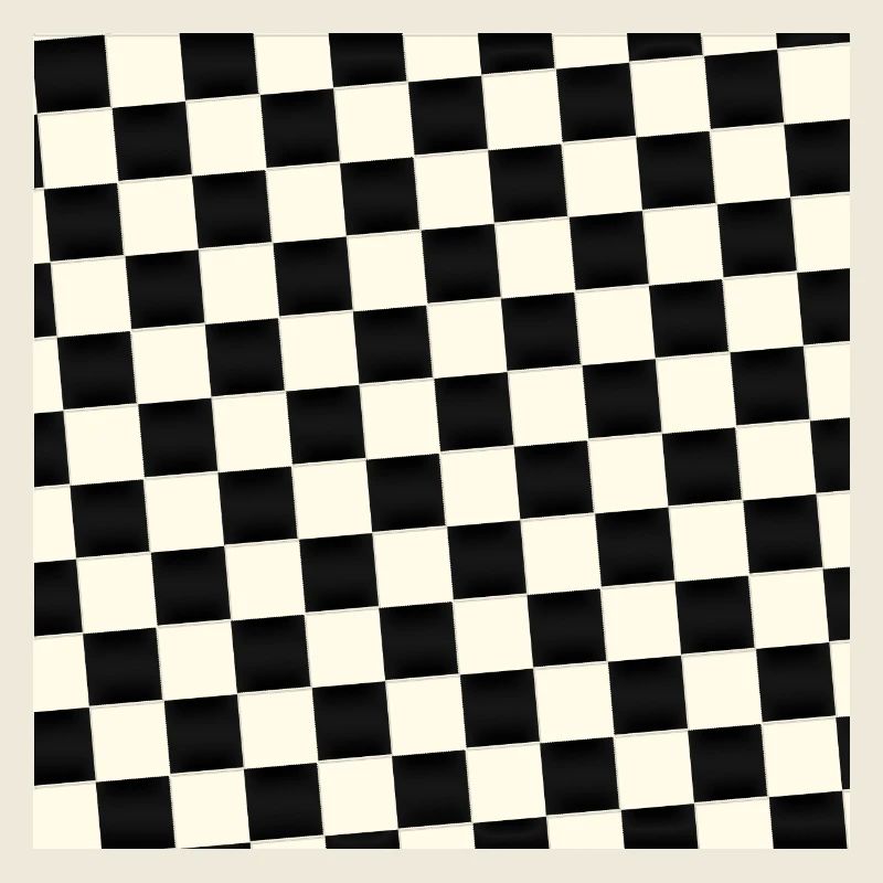 Masque en damier | Protège-dents