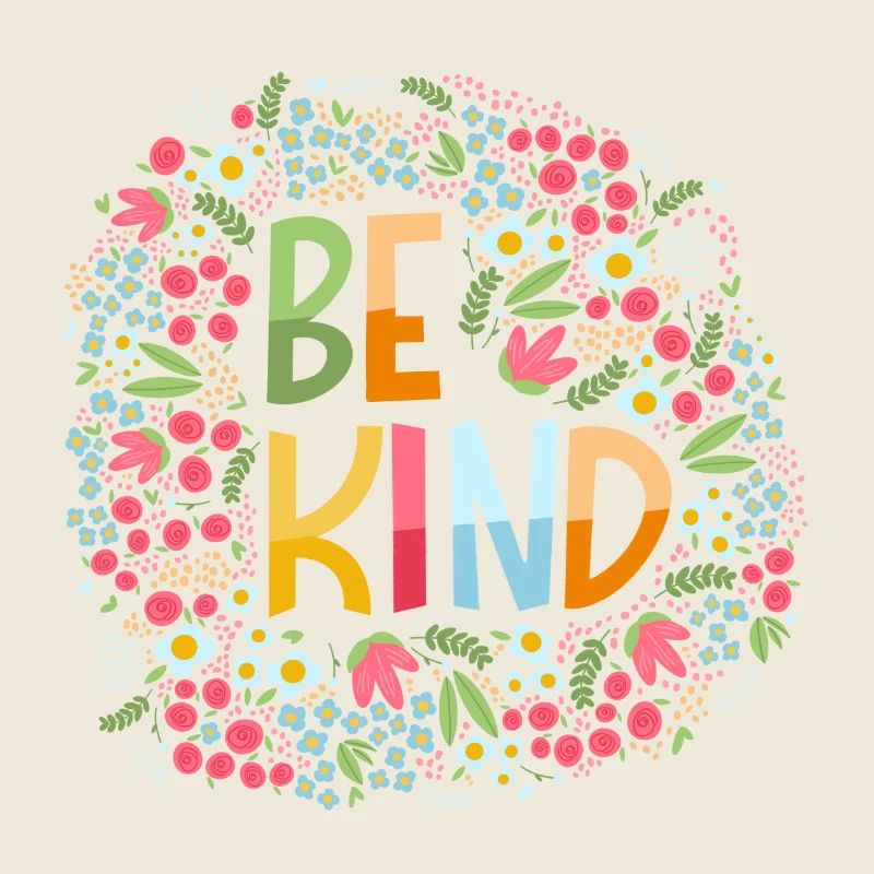 S’il vous manque de lettres à la main avec des fleurs