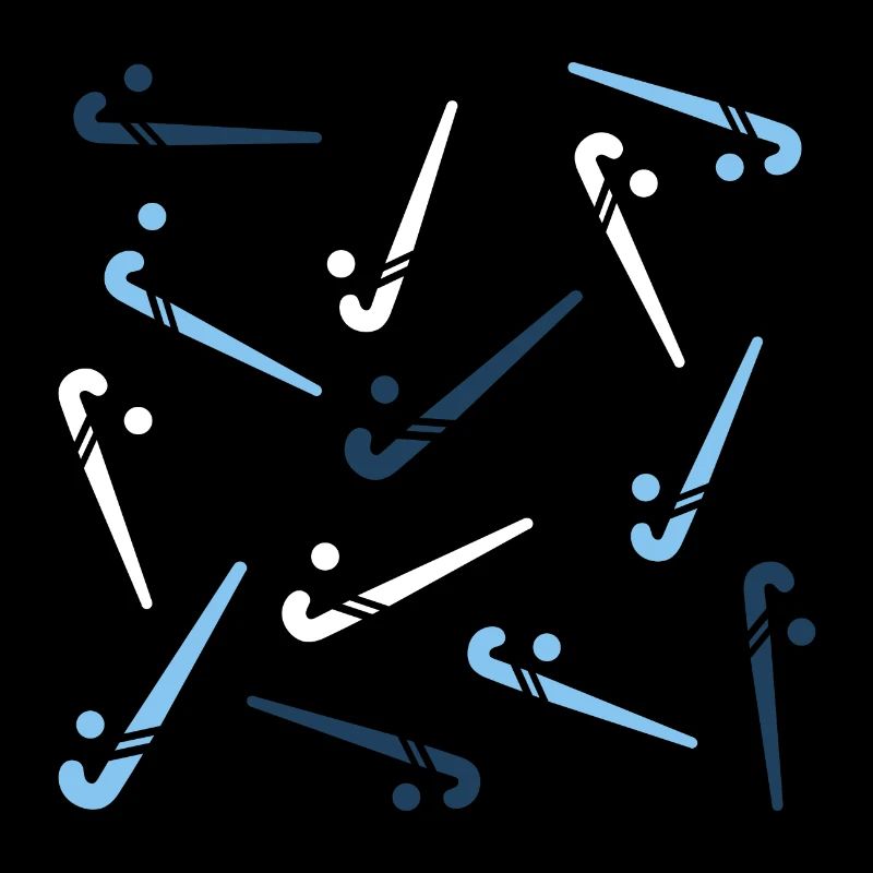 kleine Hockeyschläger blau