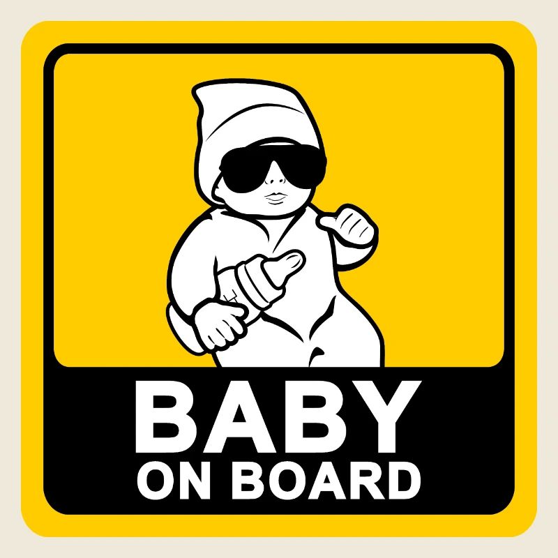 Bébé cool à bord
