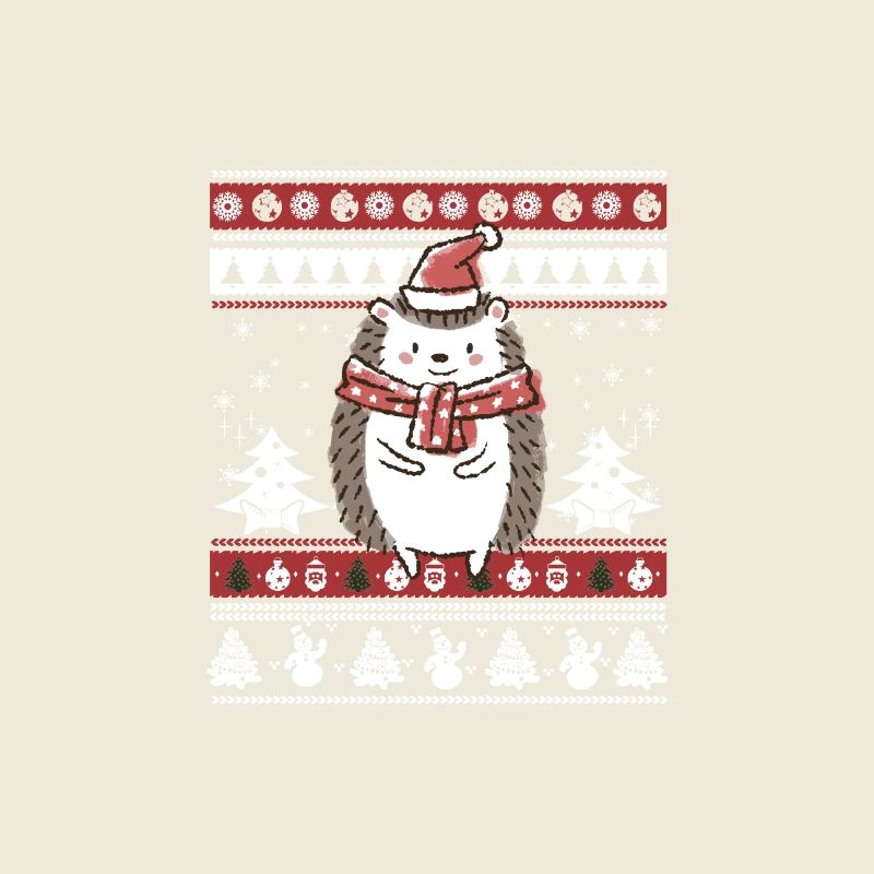 Hedgehog Christmas