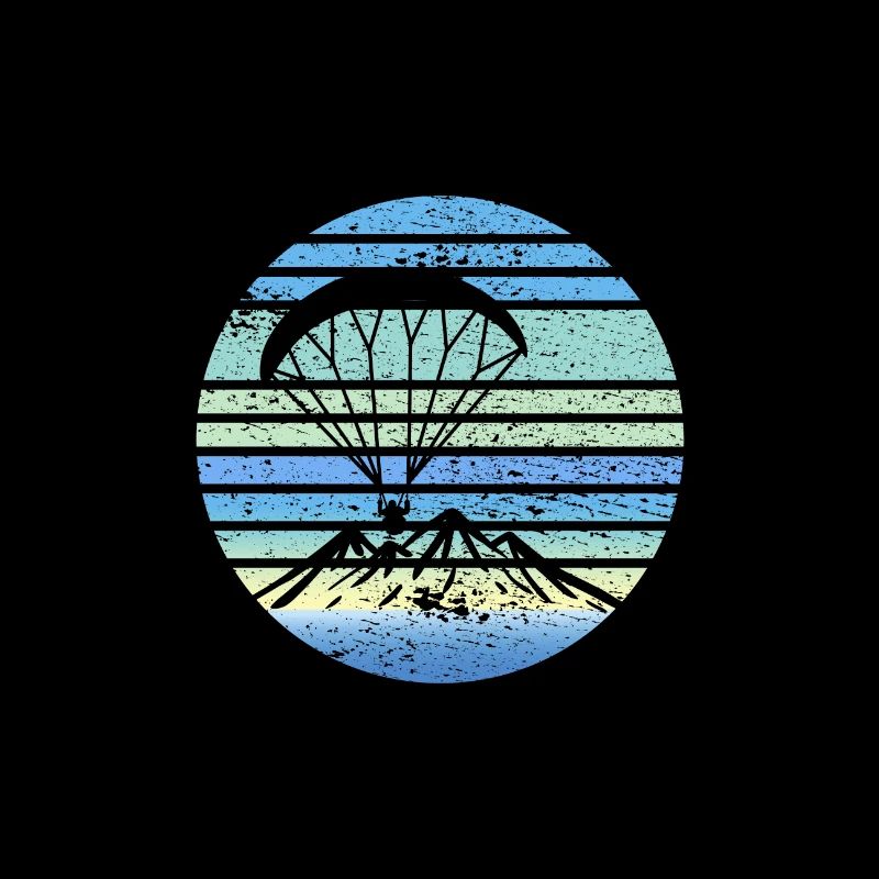 Paramotoring Retro Design
