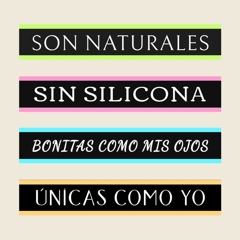 Ils sont naturels et sans silicone 5