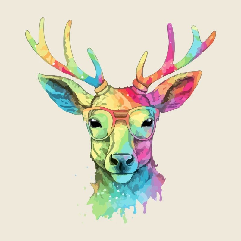 Gazou the spectacled deer