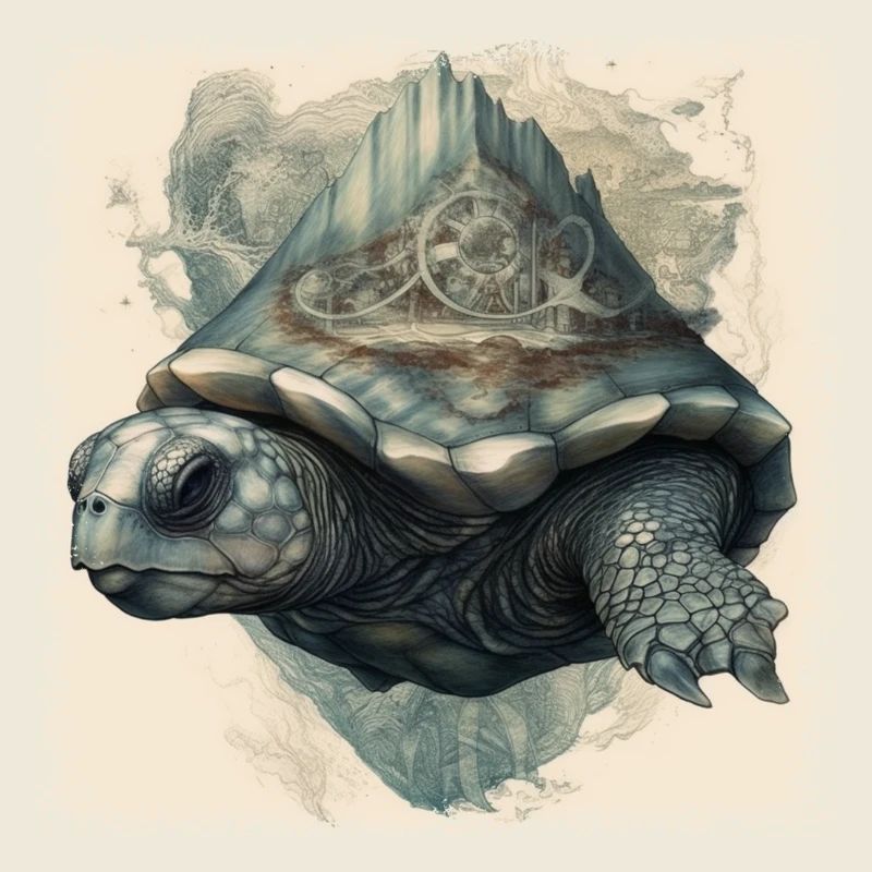plongée présent tortue bleue citation drôle canard