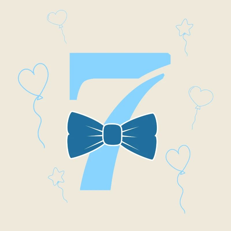 7e anniversaire garçon