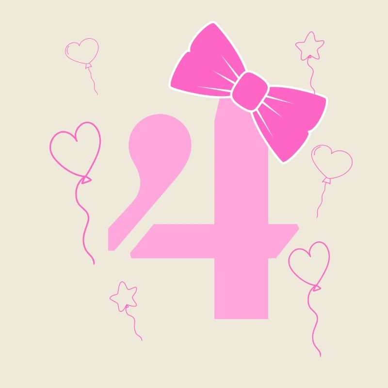 4e anniversaire fille