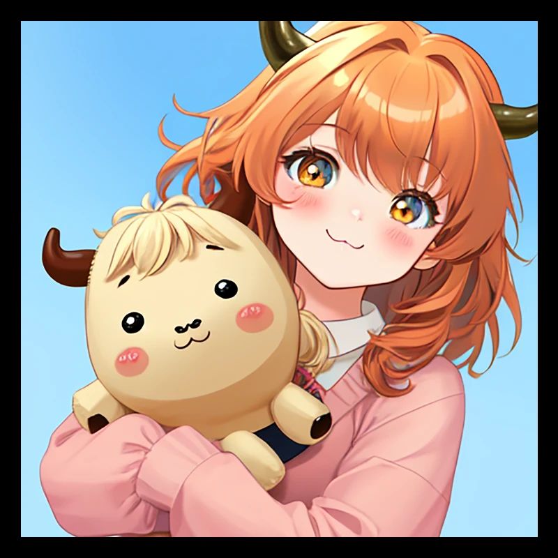 Schottisches Anime-Mädchen